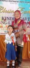 Kinder graduation at Mukammali with Principal