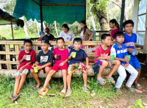 Lugmah Reading Camp making friendships