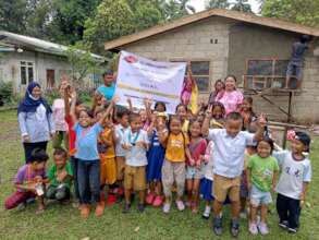 Ready for school day at Mukammali Elementary, Jolo
