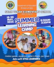 Summer learning camp at Salih Yusah