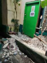 Earthquake Damage to a school-a powerful reminder