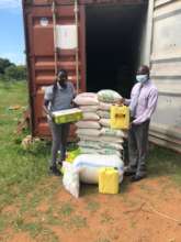 Food for the Yumbe Quarantine center