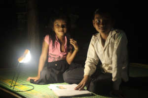 Solar micro-grids in remote Cambodian villages