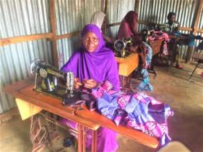 Pictures of follow up visit on IDP camp