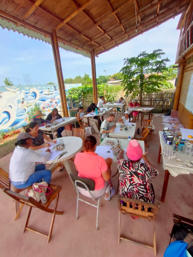 Library empowers Girls & Women in coastal Ecuador
