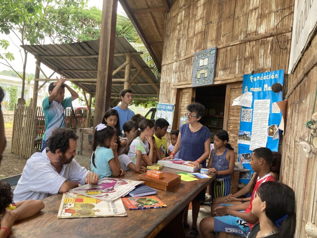 Library empowers Girls & Women in coastal Ecuador