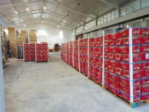 Apple donation from Graaff Fruit ready to go out.