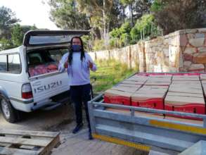 Food4Love collecting food relief support