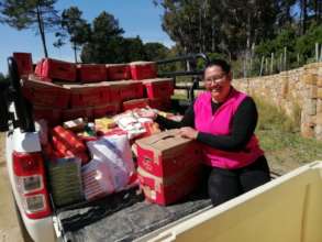 Last of our apples going out the HopeGiveHope