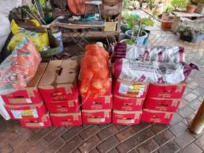 Food Donations to the Clinic in Napier