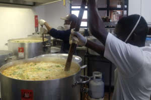 Soup making at Antoinette Events in Bredasdorp