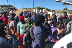 The queues in Struisbaai