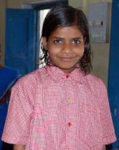 Girl at Dhobi School