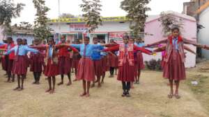 Students at one of our schools