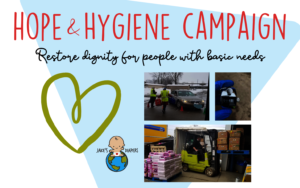 Hope&Hygiene: Support Increased Needs from COVID19