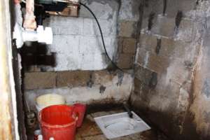 Bathroom situation for one of poor families
