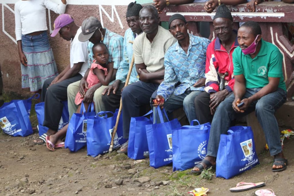 FEED 100 IDP FAMILIES IN CAMEROON