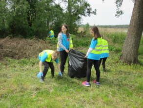 social action organized by youth in Rozynsk