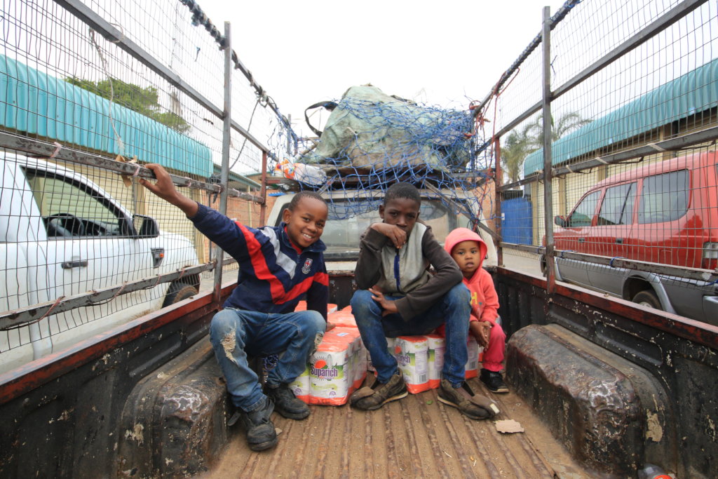 FOOD RELIEF COMMUNITY OUTREACH INTO ZANDSPRUIT