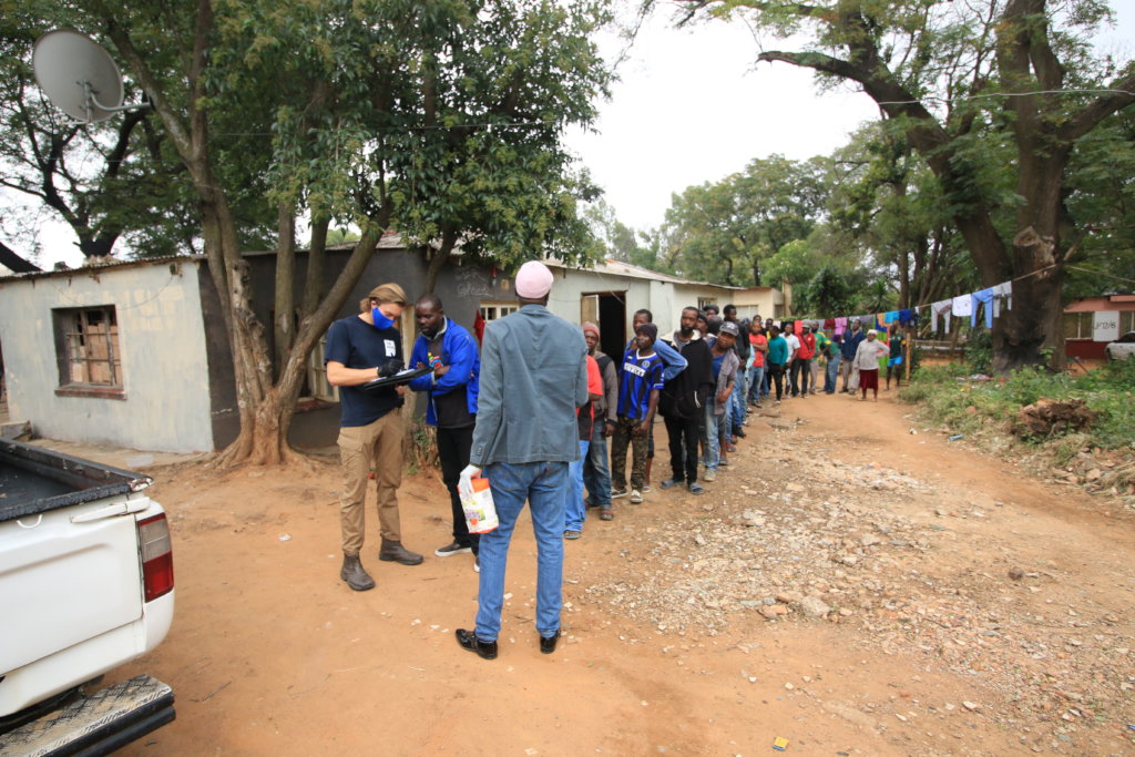 FOOD RELIEF COMMUNITY OUTREACH INTO ZANDSPRUIT