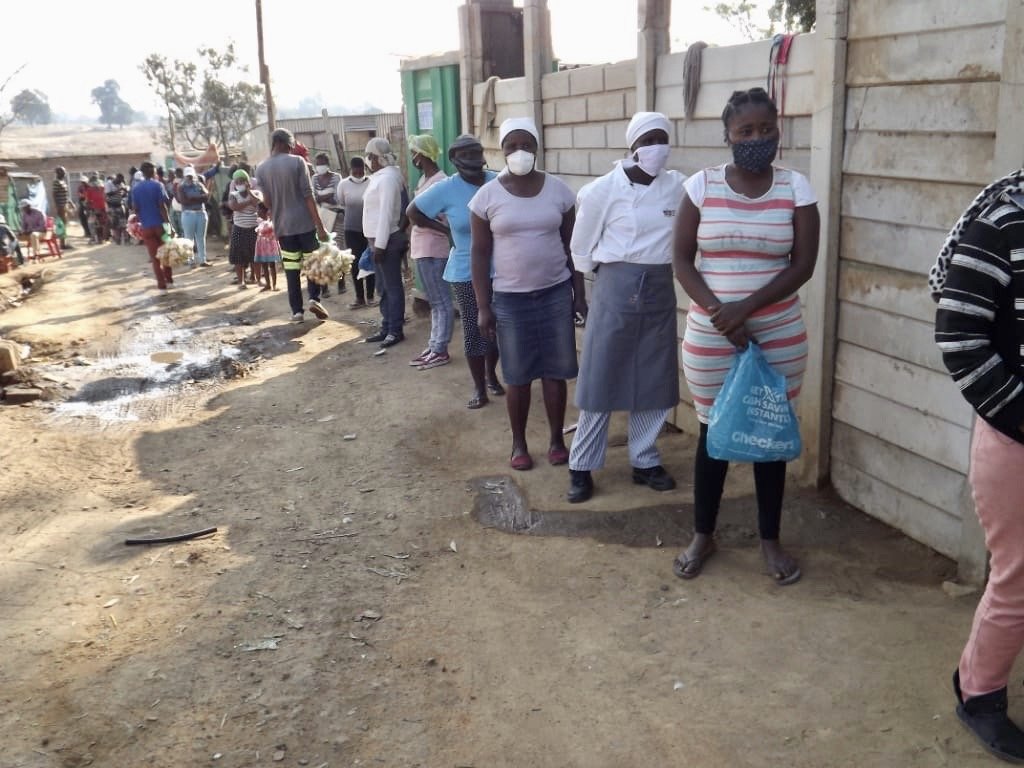 FOOD RELIEF COMMUNITY OUTREACH INTO ZANDSPRUIT