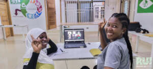 A Photo During Online Training Session