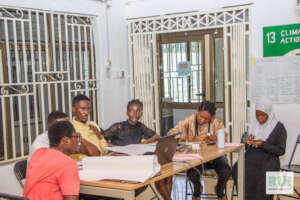 A Photo During Round Table Discussion