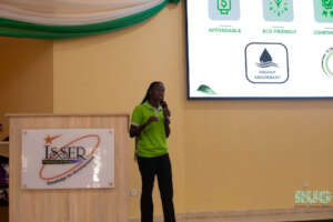 Entrepreneurs pitching sustainability at RUG@10.