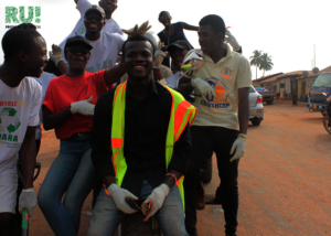 Community Cleanup in Fumesua: Group picture