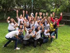Students in the yard