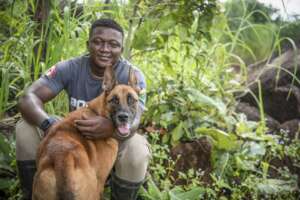 Sebastian and HeroDOG, Popeye share a true bond!