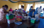 Providing localized face-mask for health workers