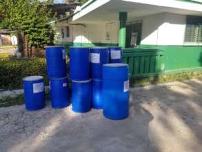 22 Barrels Arrive at Petit Goave Hospital