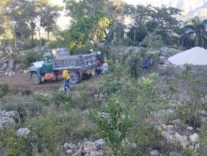 Truck Delivering Supplies