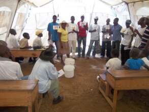 Purifying Water During Cholera Training