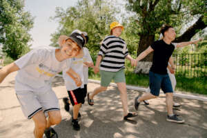 Funny games at the Mentor's Day