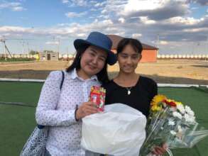Mentor and mentee from Atyrau