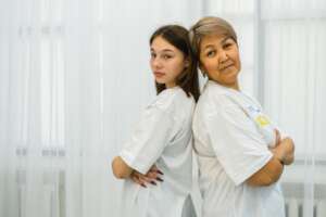 Mentor and mentee from Pavlodar