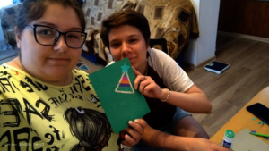 Valentina and Milana from Karaganda