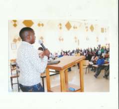 A MAWA trainer delivering Entrepreneurship Skills