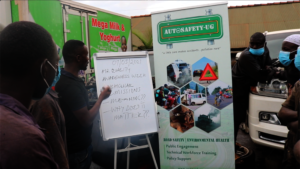 With local mechanics during AQ awareness week 2021
