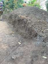 Hip of dung waiting to decompose into fertilizer