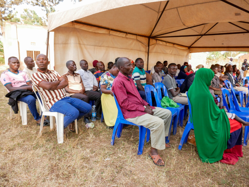 Farmers at Cosma/ AFAP farmers training day