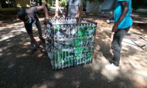 PYI Eco-Bin Making Project at Mukuni Park