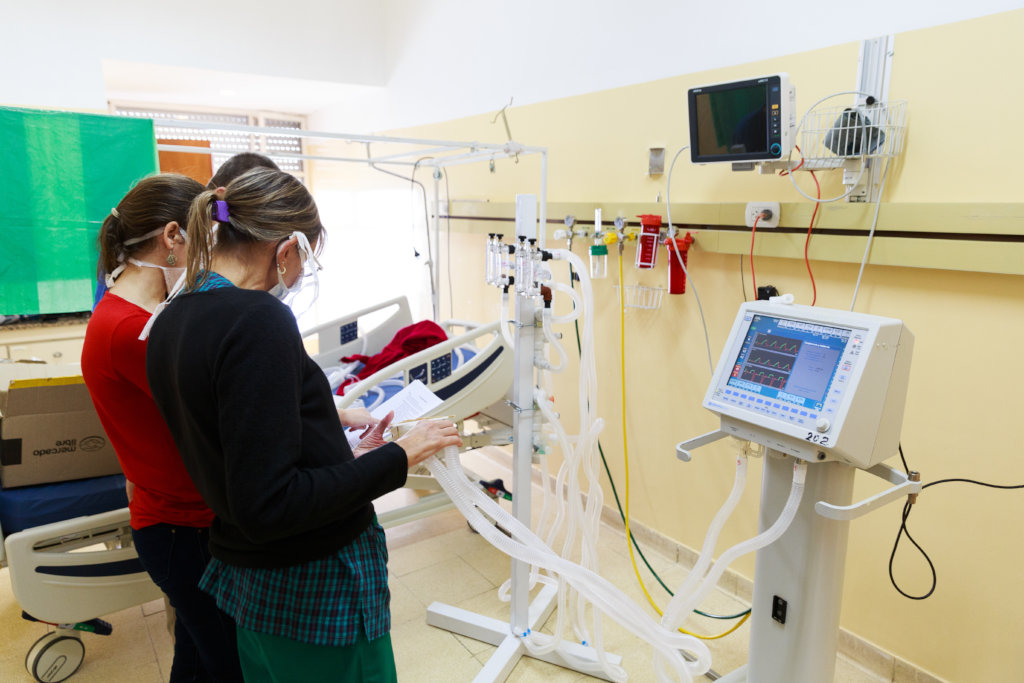 COVID-19 Expansion of existing ventilator capacity