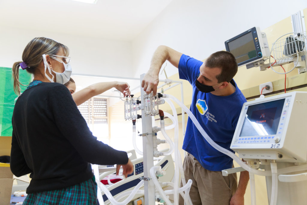 COVID-19 Expansion of existing ventilator capacity