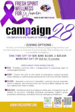 Campaign 28 for 28 years of service