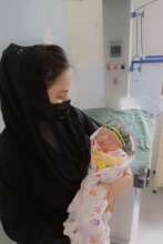 Newly Born Baby in Healthy Environment