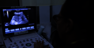 During an Ultrasound at our hospital