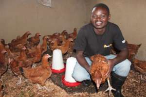 Paultry Farming of the youth in Nyanza District